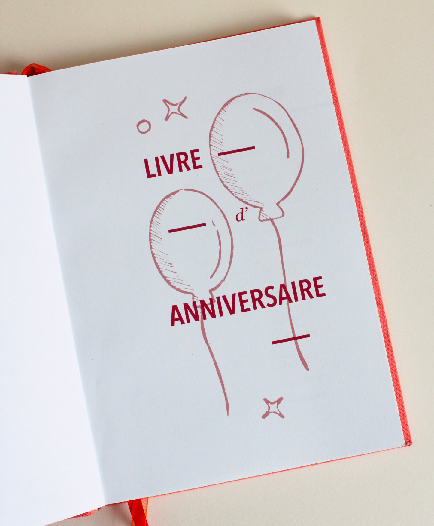 Livre d'anniversaire - A5