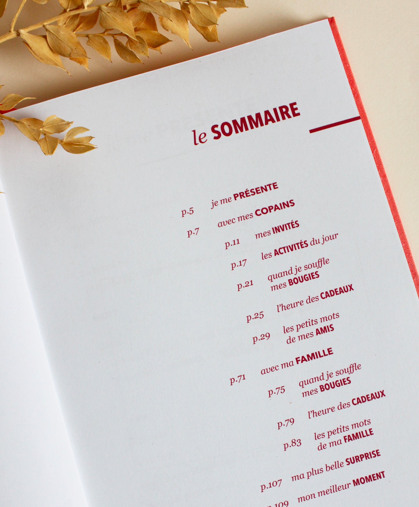 Livre d'anniversaire - A5