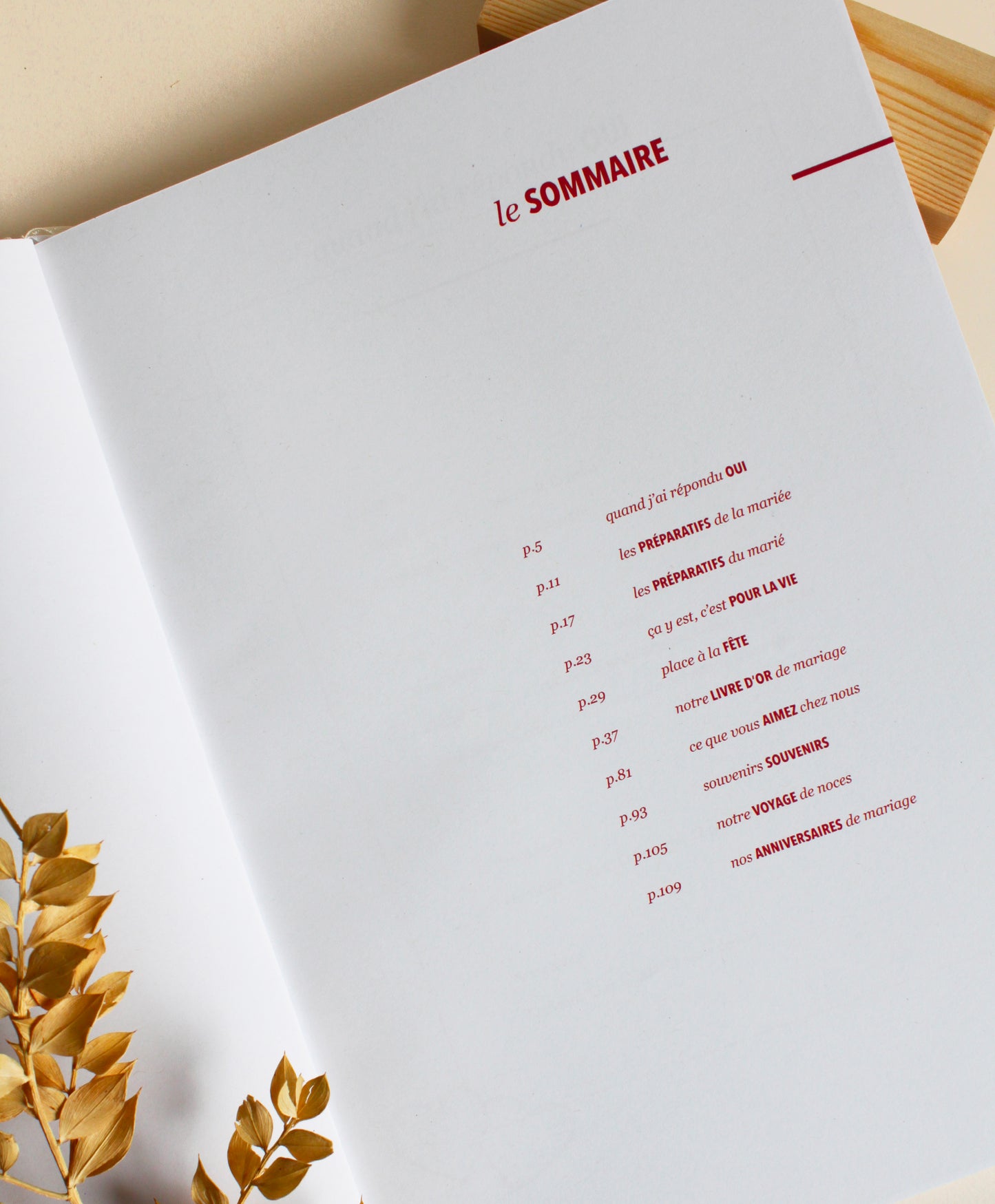 Livre de mariage - A4